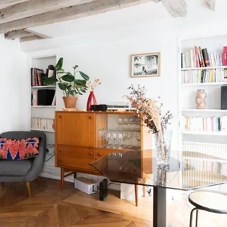 Splendid Flat Near The Marais * Paris